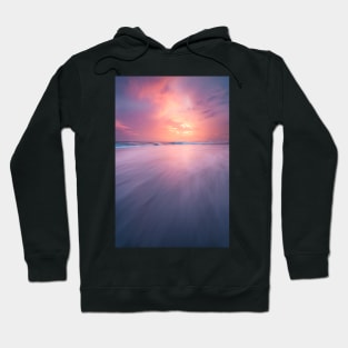 Dreamy sunset beach Hoodie